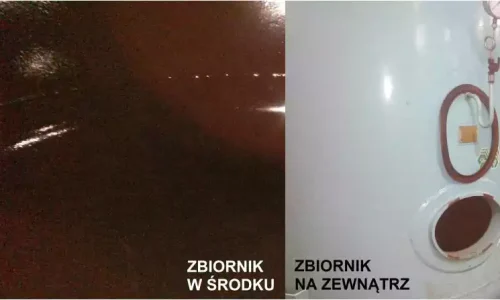 Malowanie antykorozyjne wewnątrz zbiornika powietrza
