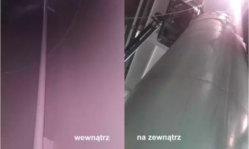 Zabezpieczenie zbiornika na glicol